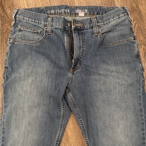 Carhartt Men's Light Blue Relaxed Jeans